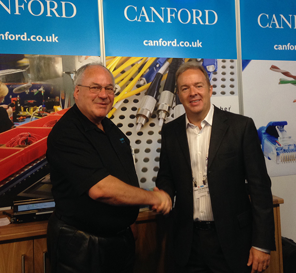 Sonifex award presented to Canford Audio