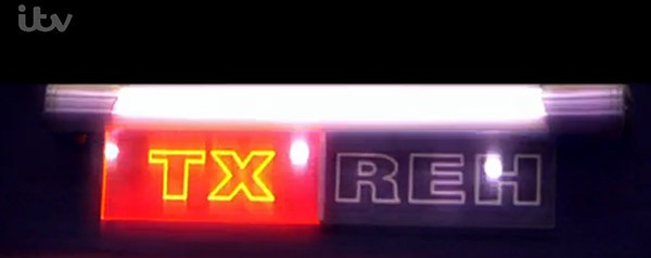Sonifex SignalLED LD-40F2TX-REH studio LED illuminated sign